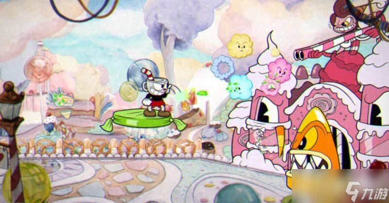 《茶杯头》二号世界-糖果之地关卡通关攻略