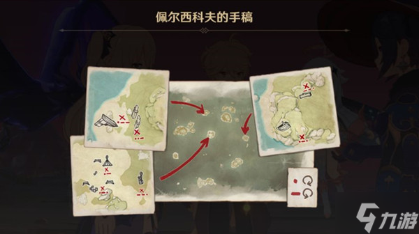 原神佩尔西科夫的笔记位置分享