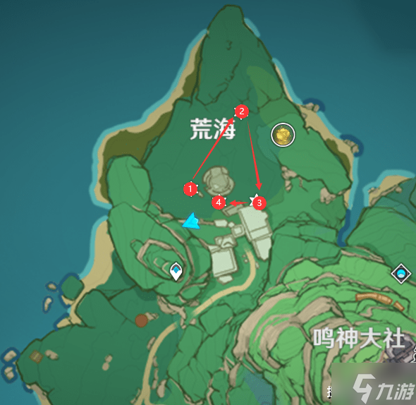 原神荒海海底怎么去 原神荒海海底下去方法