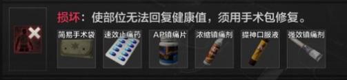暗区突围身体异常状态如何应对-暗区突围身体异常状态应对方法一览