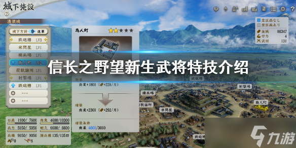 《信長之野望新生》武將特技有哪些？武將特技介紹