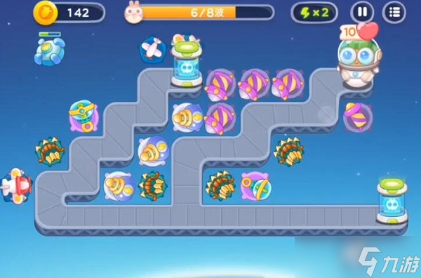 《保卫萝卜4》太空穿越第51关满星攻略