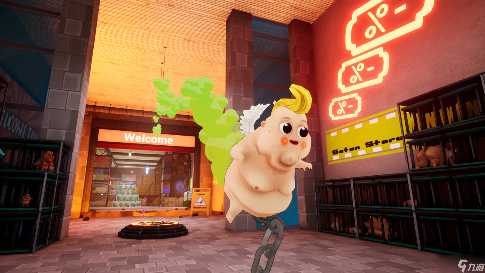 3D平台游戏《地狱派》发售 Steam国区售价80元