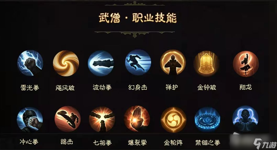 《暗黑破坏神：不朽》武僧技能介绍