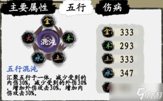 武义九州五行克制玩法分享