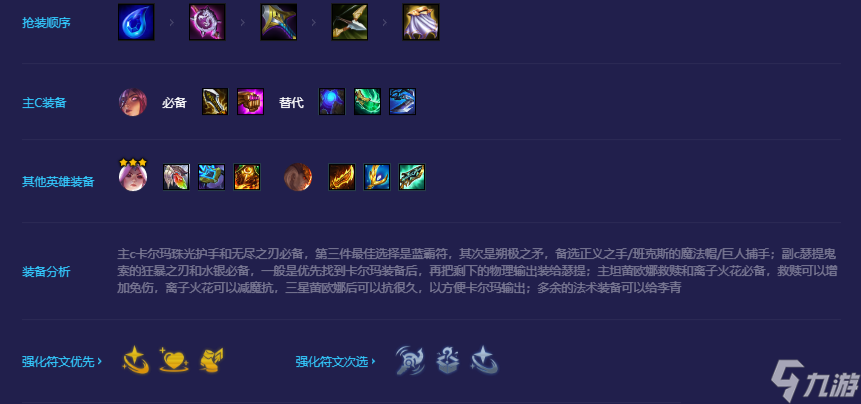 金铲铲之战玉龙尊者卡尔玛阵容搭配攻略介绍