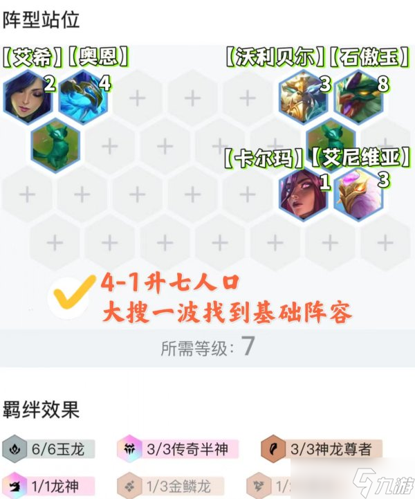 《金铲铲之战》传奇半神狗熊阵容怎么玩 传奇半神阵容攻略
