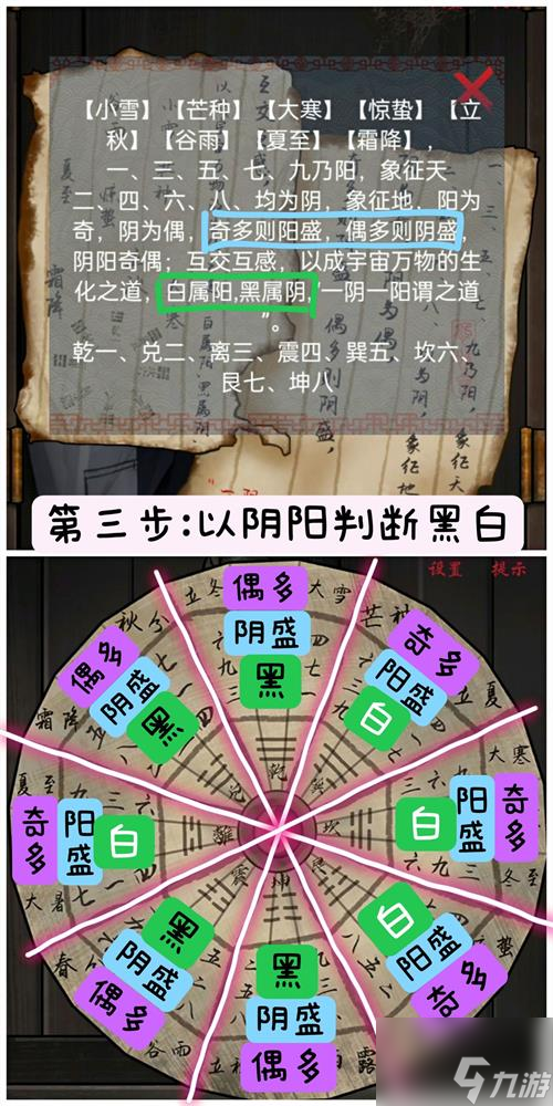 怨憎会攻略第二章八卦阵 具体介绍