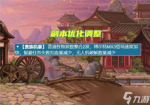 DNF贵族机要三个方面减负 入场门槛降低 可掉落白图专属史诗