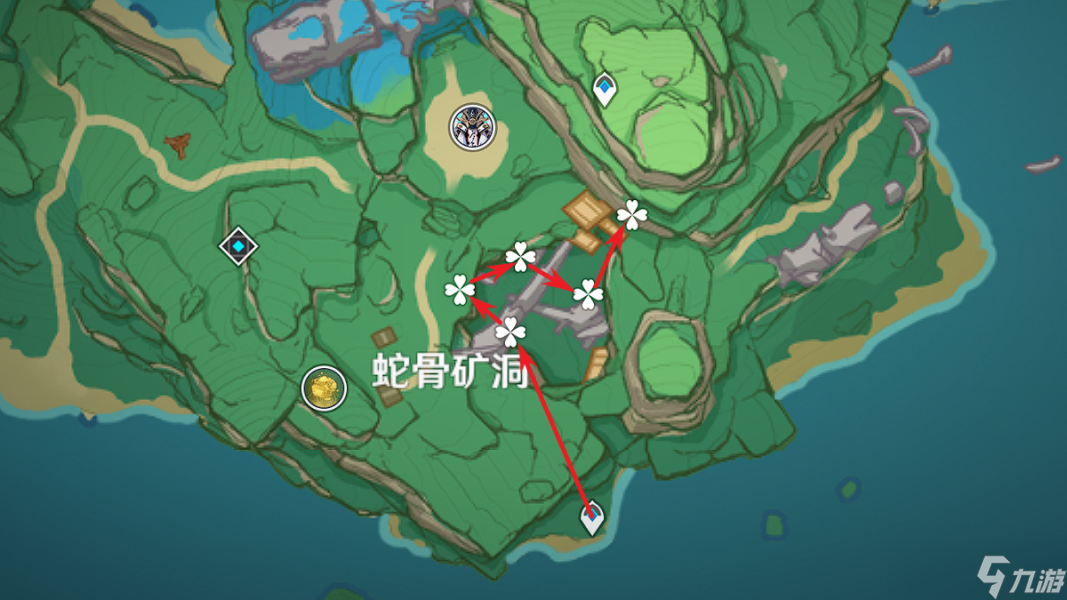 《原神》2.8鸣草收集路线怎样 鸣草采集线路图分享
