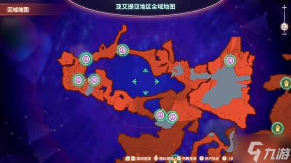 《异度之刃3》全地标位置一览 全区域地标与休息地点位置图
