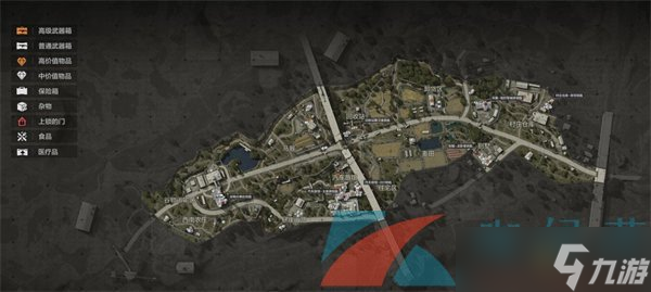 《暗区突围》露天堆放处位置介绍