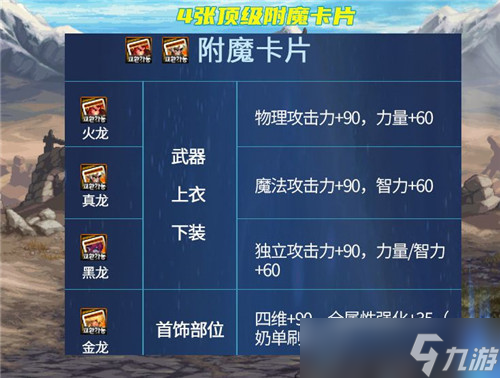 DNF9月附魔大减负 5个毕业卡片宝珠白送 商店能自主兑换
