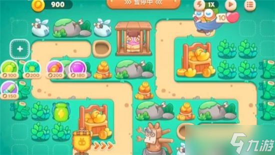 保卫萝卜4卧兔藏龙第40关攻略