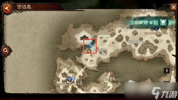 《暗黑破坏神不朽》苦沼岛地图事件位置整理详解