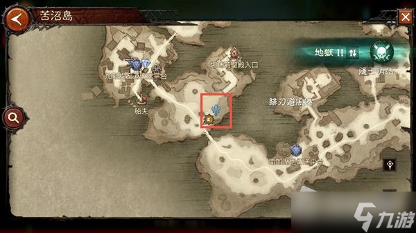 《暗黑破坏神不朽》苦沼岛地图事件位置整理详解
