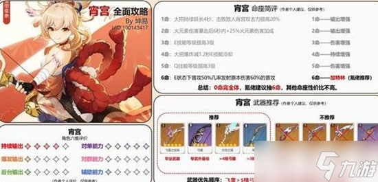 《原神》宵宫详细培养攻略 宵宫装备怎么搭配 