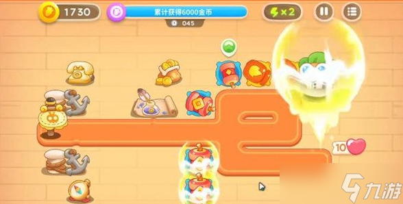 保卫萝卜4七夕舞会第10关攻略