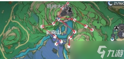 原神鸣草分布位置详解-原神鸣草采集路线图一览