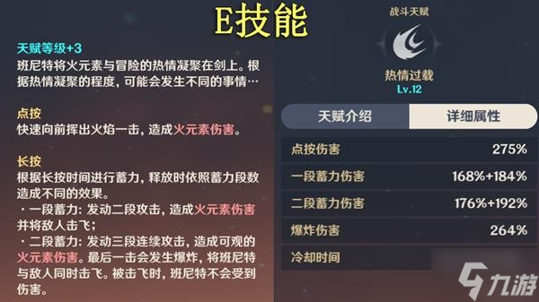 《原神》班尼特技能解析及配隊(duì)指南 班尼特裝備搭配