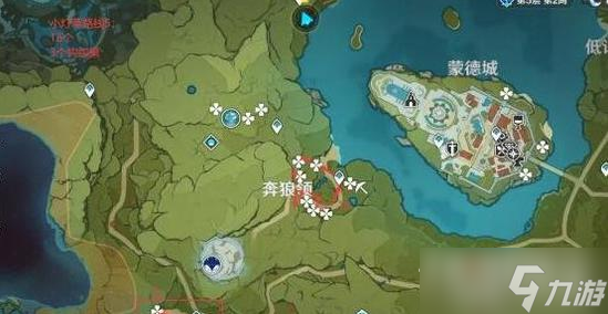 《原神》小灯草采集位置