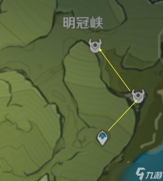 原神导能绘卷收集路线