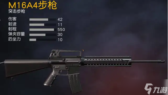 荒野行动m16A4测评