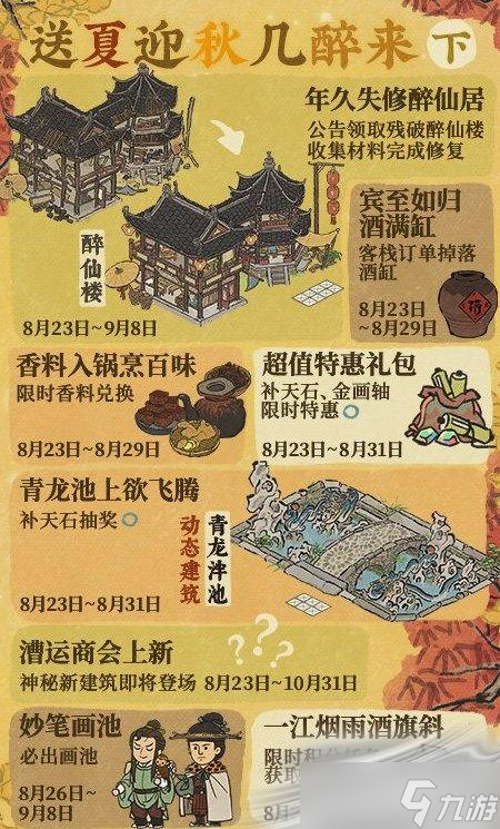《江南百景图》醉仙楼修复方法