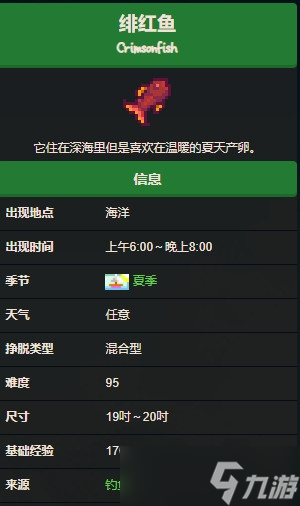 星露谷物語夏季魚王是什么