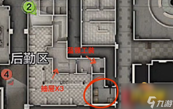 暗区突围电视台保险箱在哪里-电视台保险箱分布图