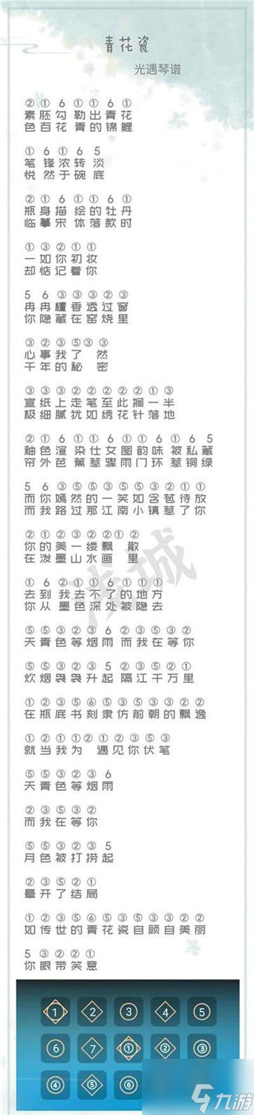 第五人格琴谱完整光遇2022一览