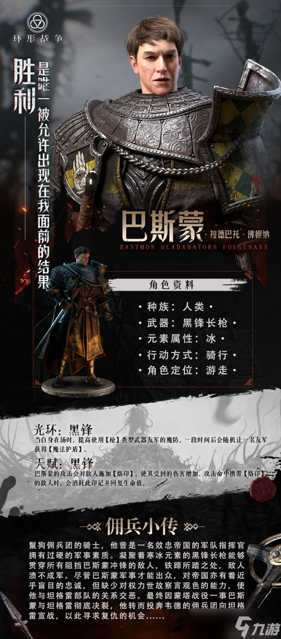 《環(huán)形戰(zhàn)爭》巴斯蒙傭兵介紹 巴斯蒙角色資料