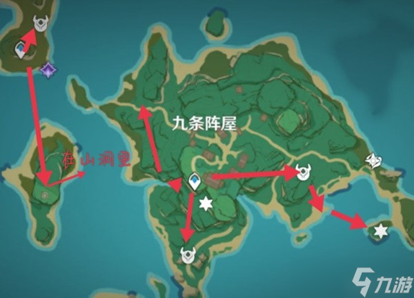 《原神》海乱鬼刷新位置分布图