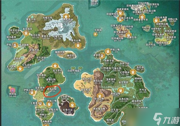 创造与魔法春日丘陵在哪