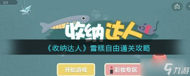 《收纳达人》雪糕自由通关攻略