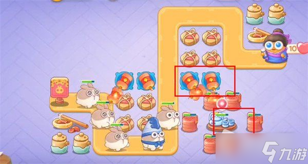 《保卫萝卜4》白萝卜传奇第6关满星攻略