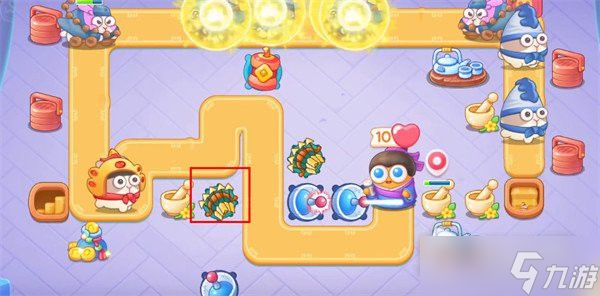 《保卫萝卜4》白萝卜传奇第3关满星攻略