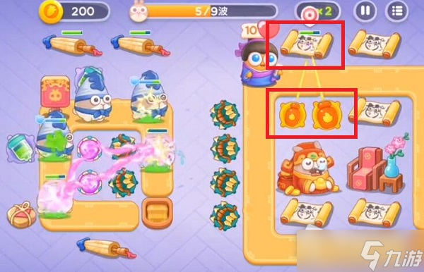 《保卫萝卜4》白萝卜传奇第10关满星攻略