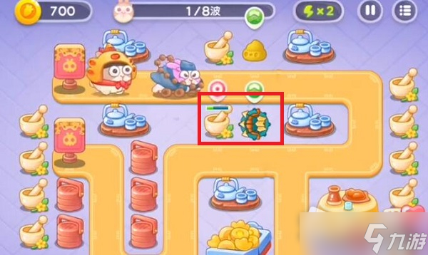 《保卫萝卜4》白萝卜传奇第13关满星攻略