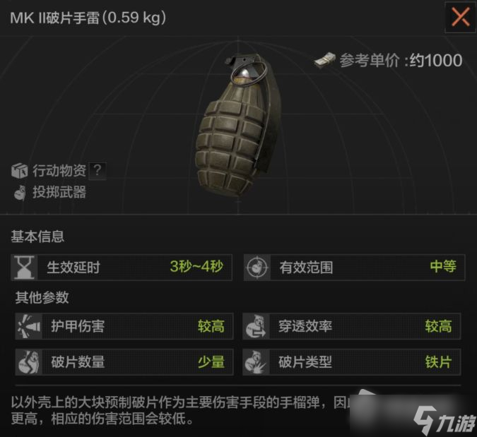 《暗区突围》投掷物介绍