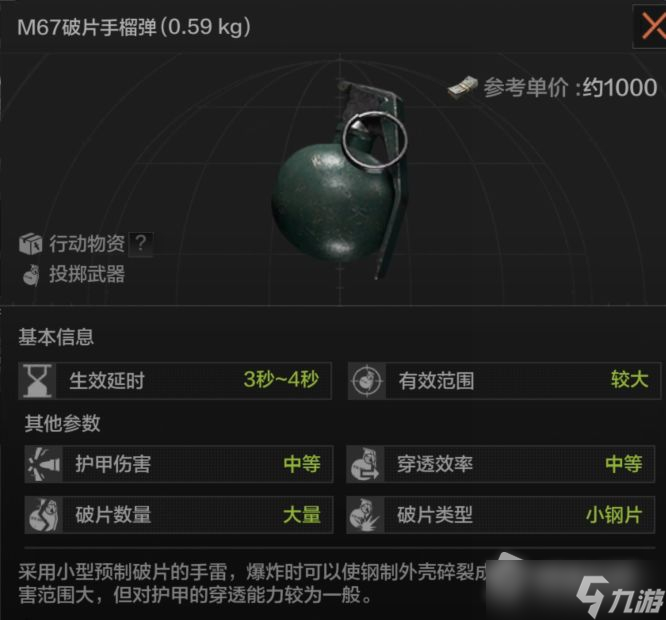《暗区突围》投掷物介绍