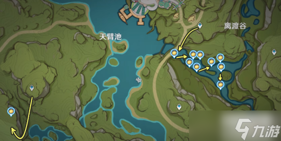 原神3.0版本月莲位置一览