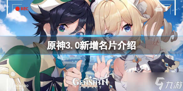 《原神》3.0新增名片有哪些？3.0新增名片介紹