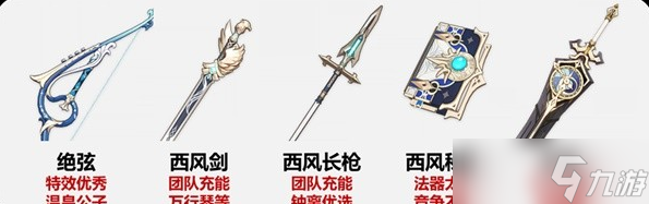 原神3.0版上半期武器池抽取建议