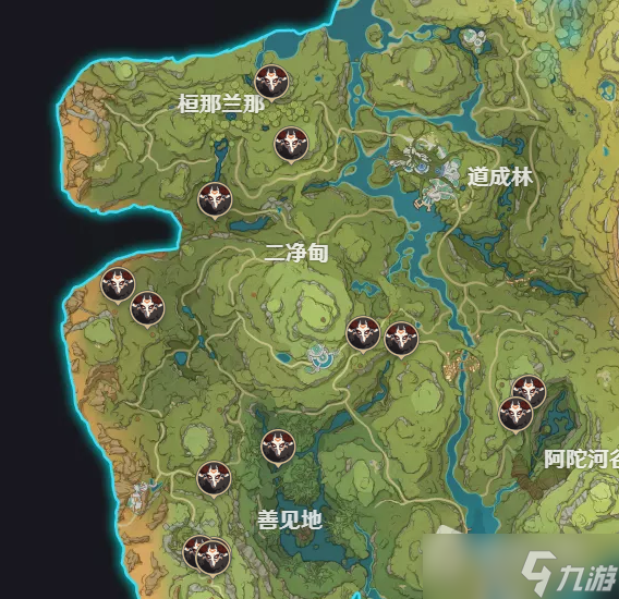 《原神》須彌丘丘暴徒分布位置介紹