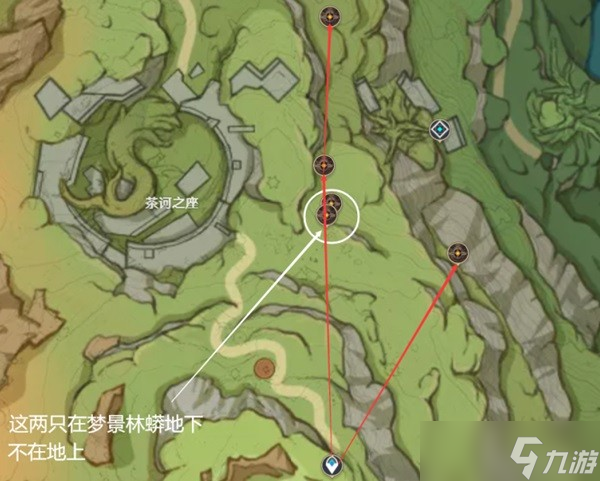 《原神》遗迹龙兽讨伐线路分享 遗迹龙兽点位一览