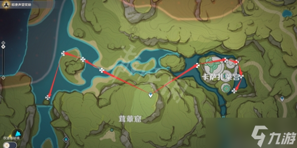 《原神》月莲采集路线图 月莲采集路线介绍