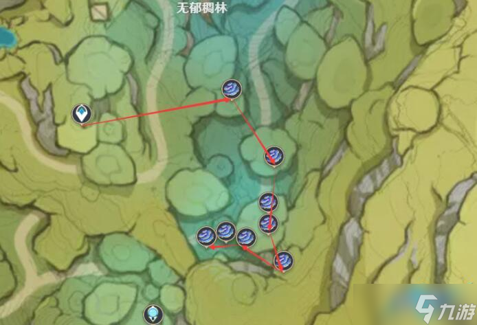 原神树王圣体菇采集位置介绍