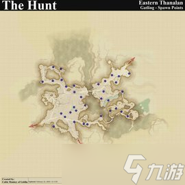 ff14狩獵怪刷新點在哪，ff14薩納蘭地區(qū)狩獵B怪刷新點一覽