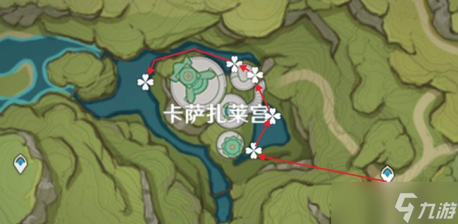 《原神》须弥月莲在哪采集 月莲采集路线一览